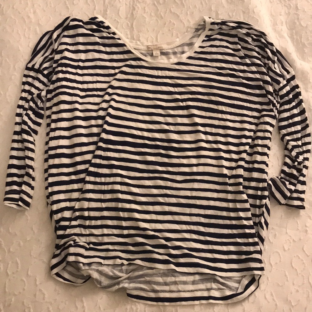 Scoop Neck 3/4 Length Tee